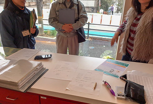 物愛護管理センター職員さんの査察